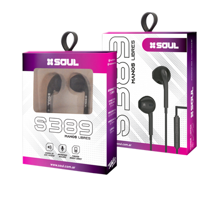 Auriculares ML S389 Con cable Soul