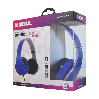 Auriculares Soul SonicShock L600